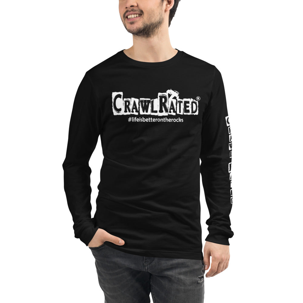 Life is Better on the Rocks - Unisex Long Sleeve Tee – Crawl