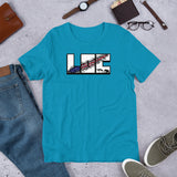 LOC Flag Tear v1 - Short-Sleeve Unisex T-Shirt