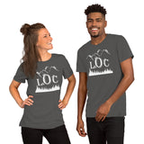 LOC Mountains and Jeeps - Short-Sleeve Unisex T-Shirt