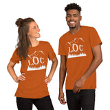 LOC Mountains and Jeeps - Short-Sleeve Unisex T-Shirt