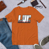 LOC Crawl Rated Tire Track Logo - Short-Sleeve Unisex T-Shirt