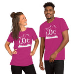 LOC Mountains and Jeeps - Short-Sleeve Unisex T-Shirt