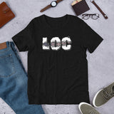 LOC Flag Tear v2 - Short-Sleeve Unisex T-Shirt