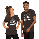 LOC Mountains and Jeeps - Short-Sleeve Unisex T-Shirt