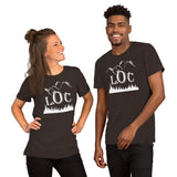 LOC Mountains and Jeeps - Short-Sleeve Unisex T-Shirt