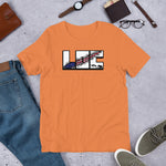 LOC Flag Tear v1 - Short-Sleeve Unisex T-Shirt