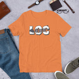 LOC Flag Tear v2 - Short-Sleeve Unisex T-Shirt