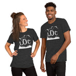 LOC Mountains and Jeeps - Short-Sleeve Unisex T-Shirt