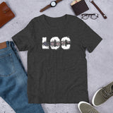 LOC Flag Tear v2 - Short-Sleeve Unisex T-Shirt