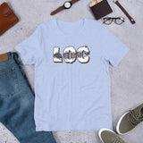 LOC Flag Tear v2 - Short-Sleeve Unisex T-Shirt