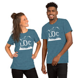 LOC Mountains and Jeeps - Short-Sleeve Unisex T-Shirt