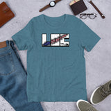 LOC Flag Tear v1 - Short-Sleeve Unisex T-Shirt