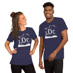LOC Mountains and Jeeps - Short-Sleeve Unisex T-Shirt