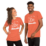 LOC Mountains and Jeeps - Short-Sleeve Unisex T-Shirt