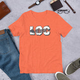 LOC Flag Tear v2 - Short-Sleeve Unisex T-Shirt