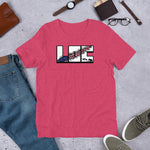 LOC Flag Tear v1 - Short-Sleeve Unisex T-Shirt