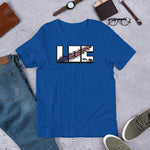 LOC Flag Tear v1 - Short-Sleeve Unisex T-Shirt